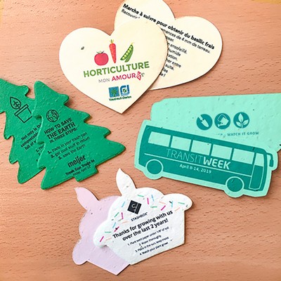 Large Die-Cut - Printed Double Sided