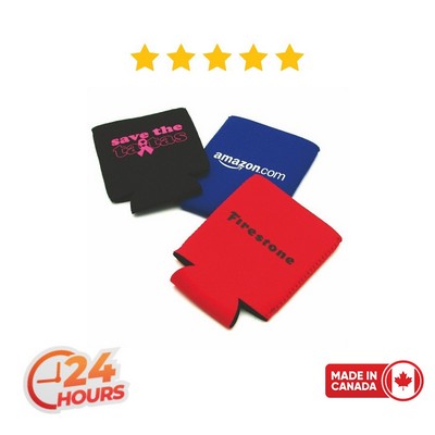 Silkscreened Neoprene Can Cooler