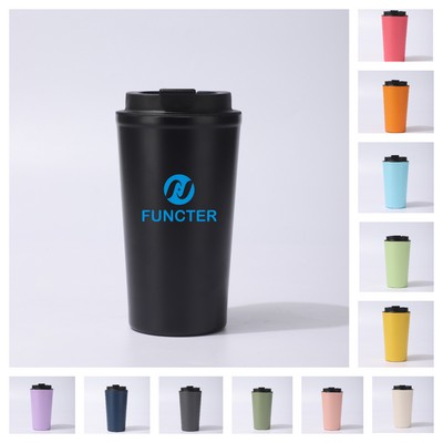 Stainless Steel Insulated Car Cup Coffee Cup 17 oz.